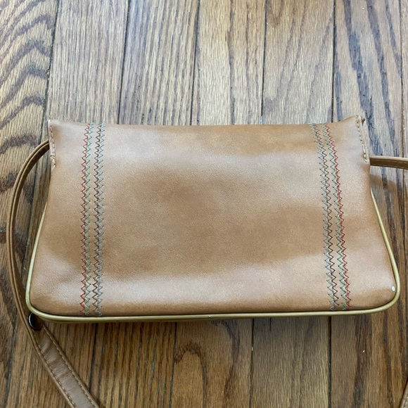 Vintage Mr. Ralph Leather Crossbody Adjustable Strap, Made in British Hong Kong - Picture 2 of 10